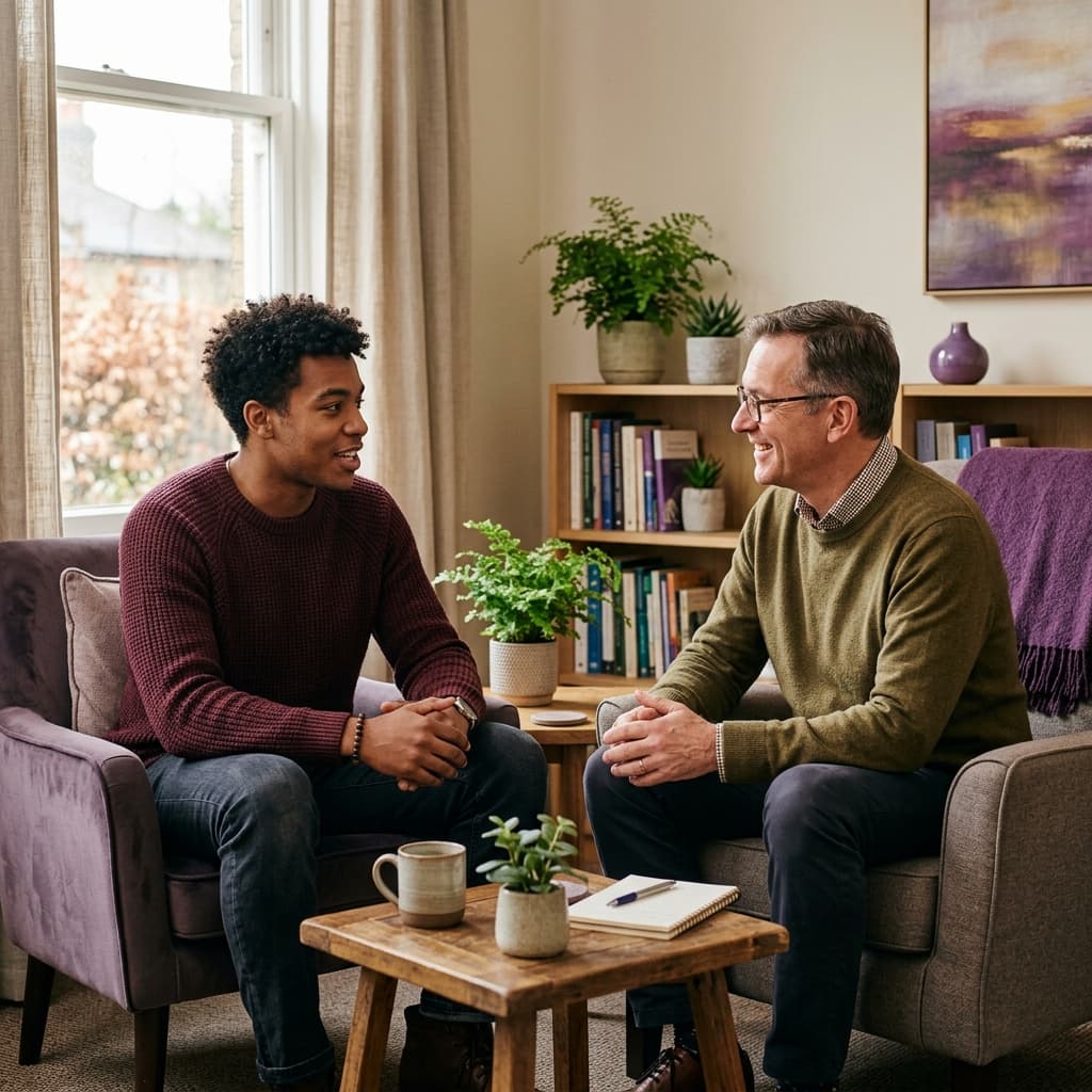 Free confidential support for men facing an unplanned pregnancy